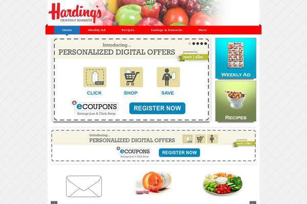 hardings.com site used Shoptocook-responsive-hardings