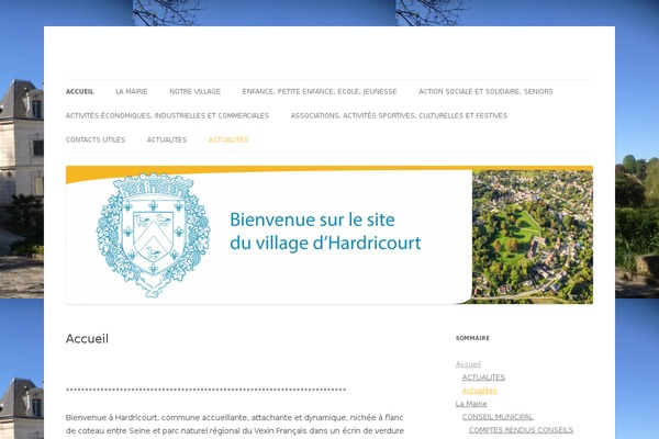 Twenty Twelve theme site design template sample