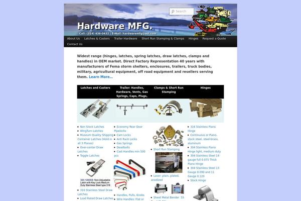 hardwaremfg.com site used Hardware