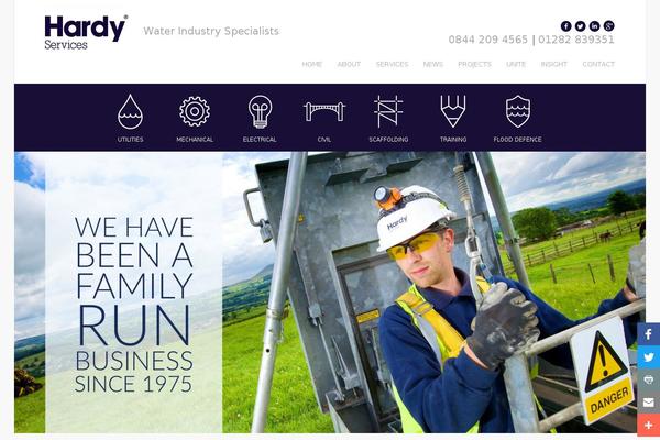 hardyservices.co.uk site used Hardys