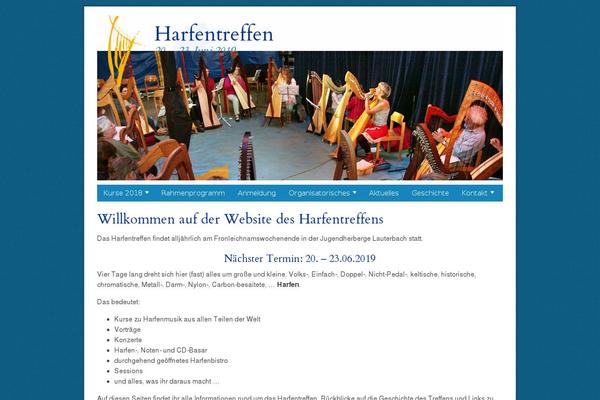harfentreffen.de site used Harfentreffen