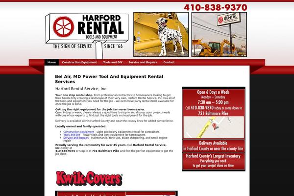 harford-rental.com site used Kwik