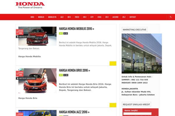 hargahondamobiljakarta.com site used Mobil3