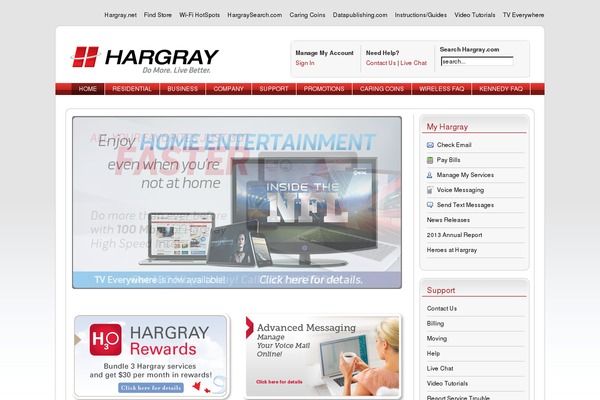 hargray WordPress theme, websites list used hargray theme hargray theme websites examples
