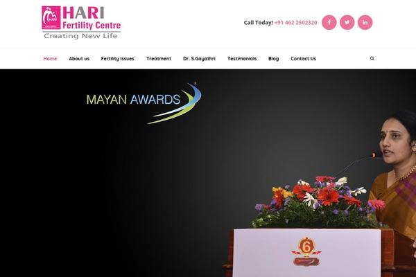 harifertilitycentre.com site used Harifertility