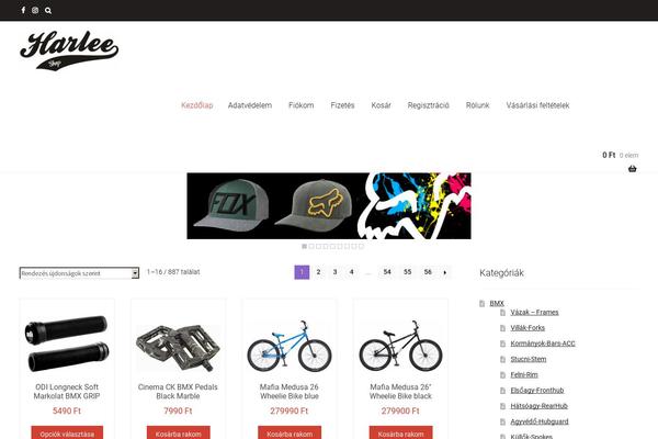 harlee-shop.com site used RETAILER