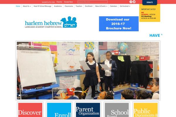 harlemhebrewcharter.org site used Harlemhebrew2017