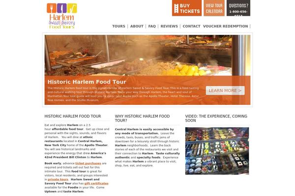Foodtourpros theme site design template sample