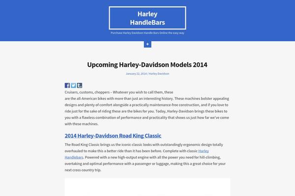 harley-handlebars.com site used Stork