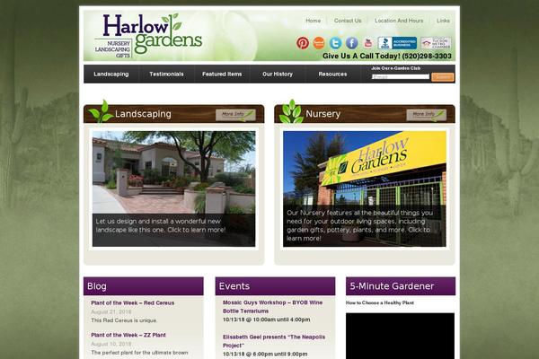 harlowgardens.com site used Harlow-new
