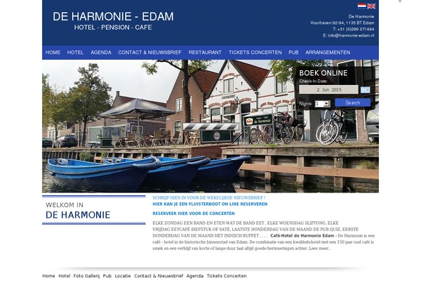 harmonie-edam.nl site used Fih