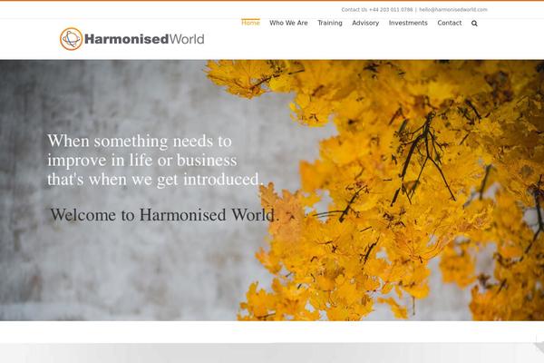 Avada theme site design template sample
