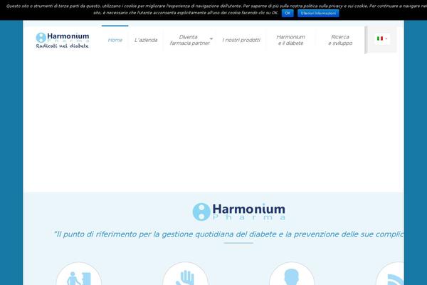 harmonium-pharma.it site used Harmonium