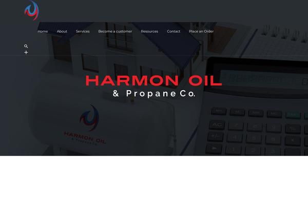 harmonoilandpropane.com site used Purge-child-theme