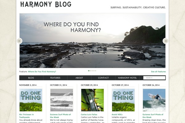 harmony-blog.com site used On Assignment