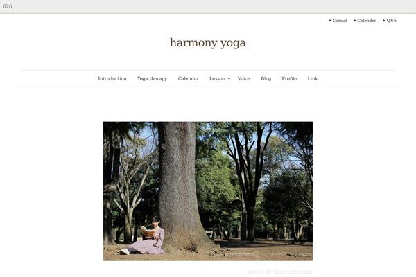 Graphy theme site design template sample