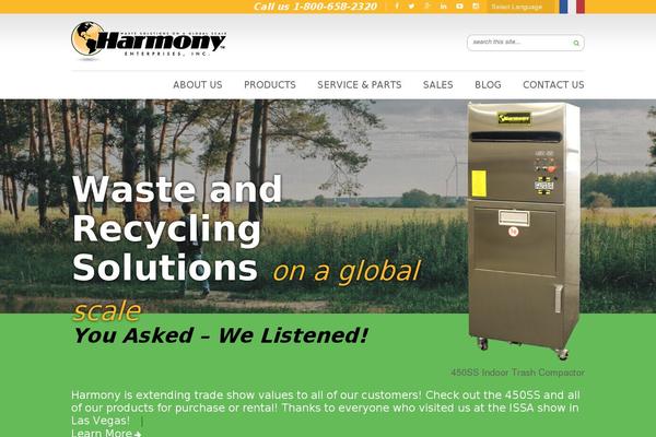 harmony1.com site used Harmony2016