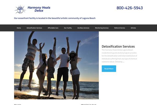 Enterprise Pro theme site design template sample