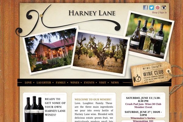 harneylane.com site used Harneylane