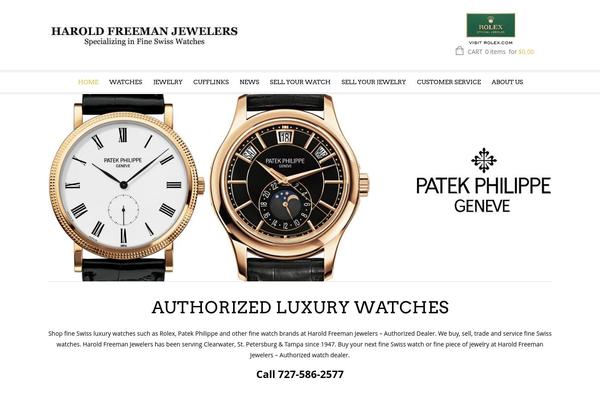 haroldfreemanjewelers.com site used Watches