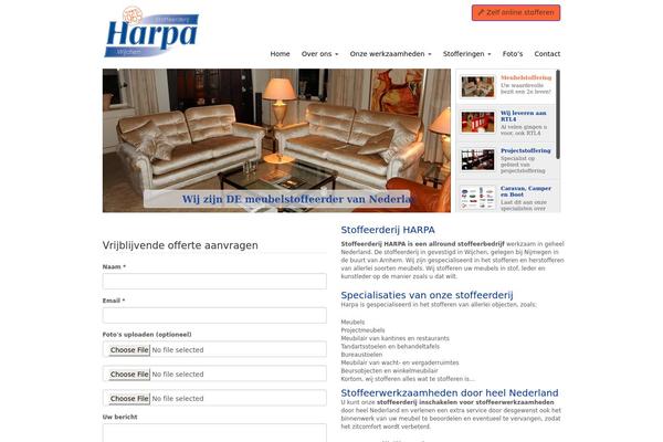 harpa.eu site used Mijnthema