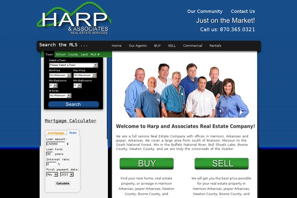 harpandassociates.com site used Harp_theme