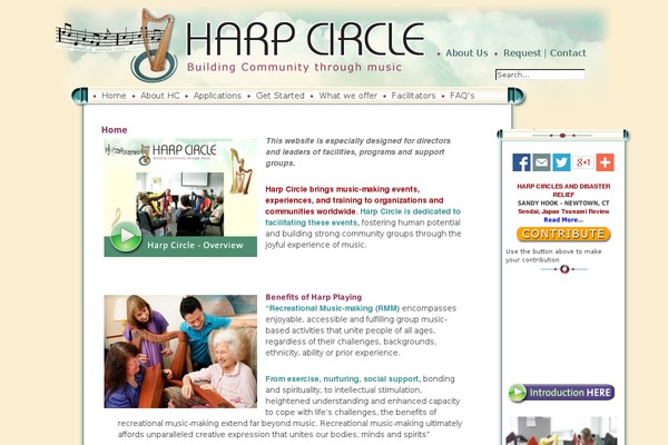 harpcircle.com site used Harpcircle