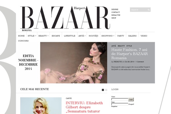 harpersbazaar.ro site used Sight2