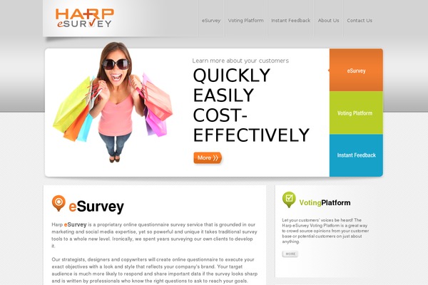 harpesurvey.com site used Harpesurvey