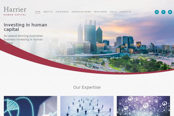 harrierhumancapital.com site used Harrier