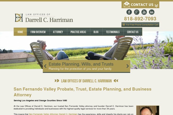 harrimanlaw.com site used Harrimanlaw