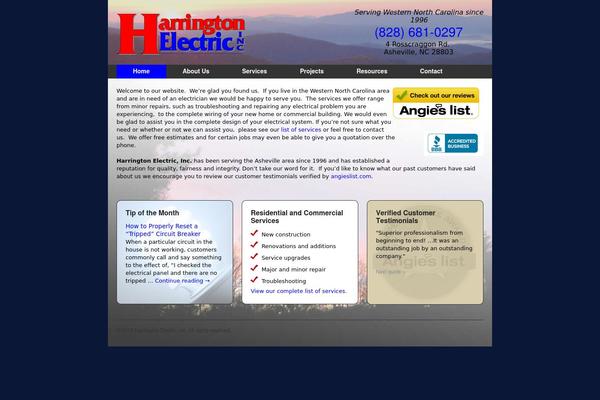 harringtonelectricinc.com site used Harrington