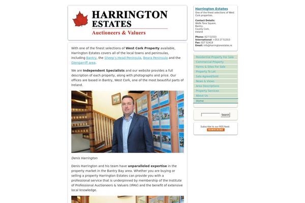 harringtonestates.ie site used Harringtons