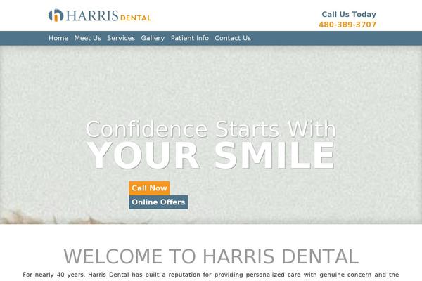 harrisdental.com site used Dentalcmo-badger
