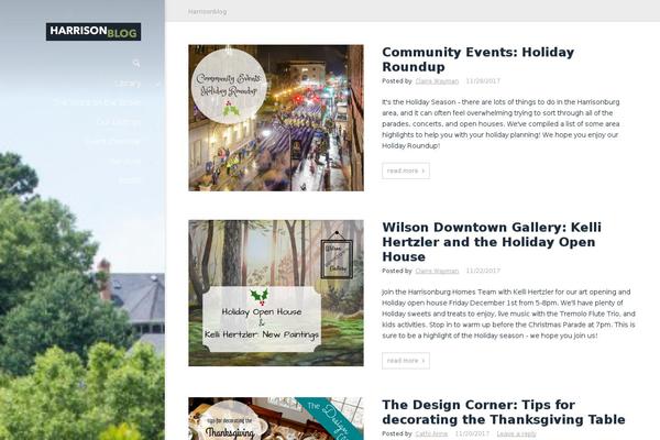 Vellum theme site design template sample