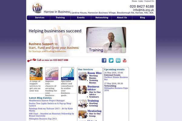 harrowinbusiness.com site used Hib