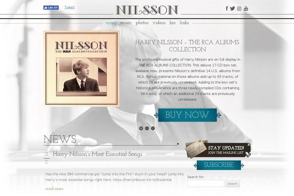 harrynilsson.com site used Harrynilsson