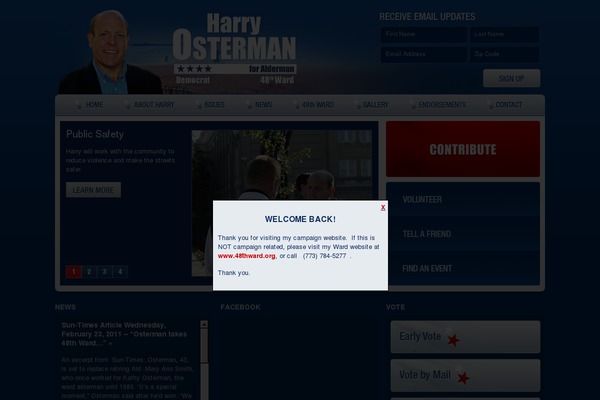 harryosterman.org site used Osterman