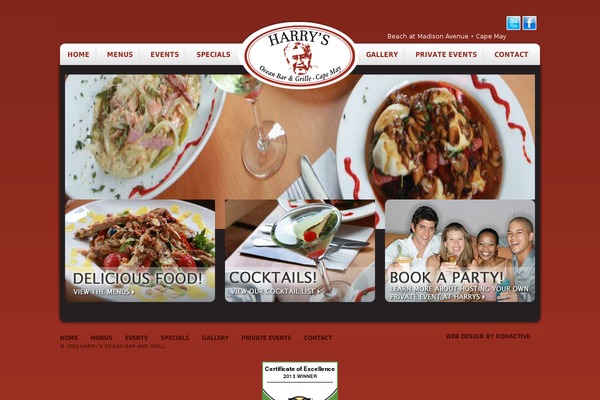 harryscapemay.com site used Harrys
