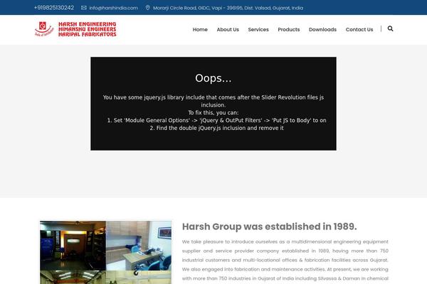harshindia.com site used Quagroup