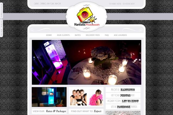 Prophoto4 theme site design template sample