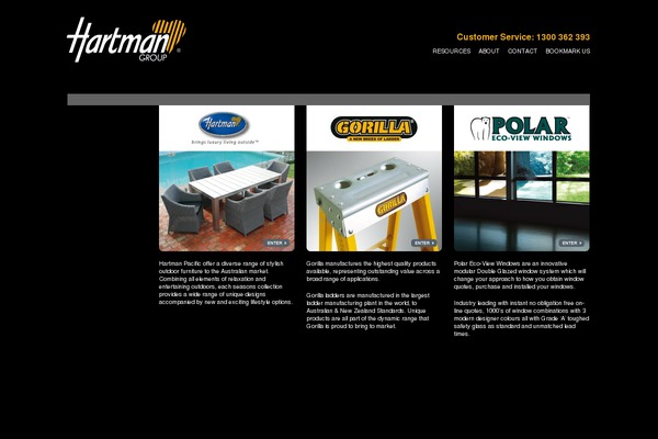 hartmangroup.com.au site used Hartman_group