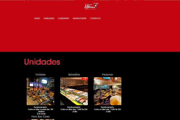 harusushi.com.br site used Haru-html