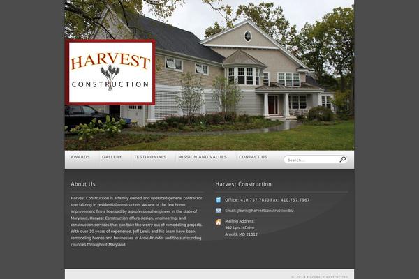 harvestconstruction.biz site used Adinda