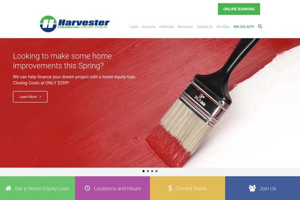 harvesterfcu.org site used Basic_wp_template