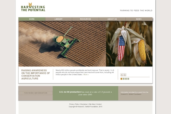 harvestingthepotential.org site used Htp