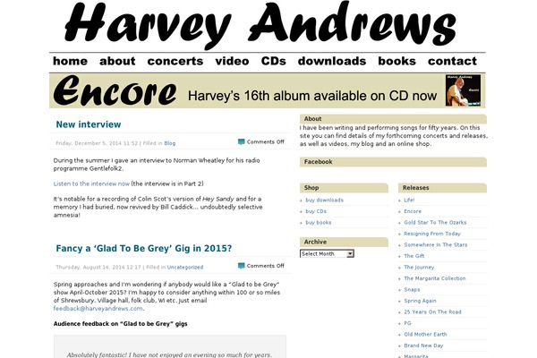 harveyandrews.com site used seawater