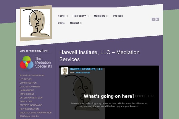 harwellinstitute.com site used Upward