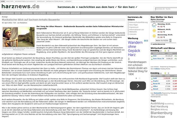 harznews.de site used Atahualpa