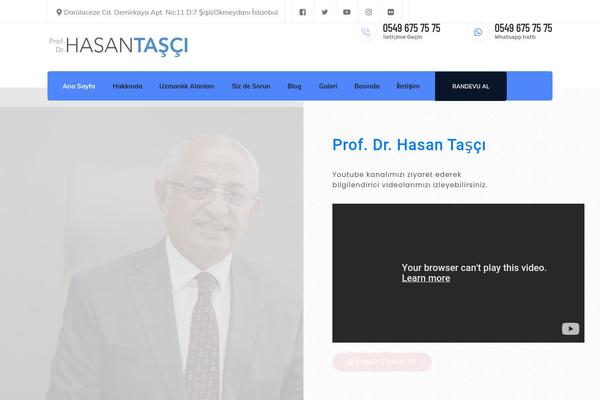 hasantasci.com site used Dentiq-child